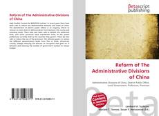 Reform of The Administrative Divisions of China kitap kapağı
