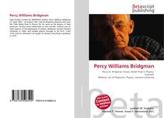 Portada del libro de Percy Williams Bridgman