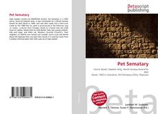 Portada del libro de Pet Sematary
