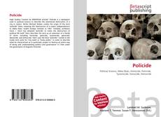 Bookcover of Policide