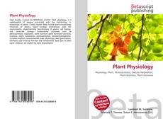 Bookcover of Plant Physiology
