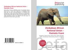 Portada del libro de Zimbabwe African National Union – Patriotic Front