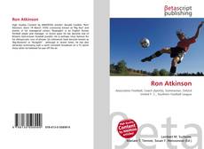 Ron Atkinson kitap kapağı