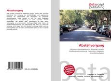 Buchcover von Abstellvorgang
