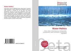Water Politics kitap kapağı