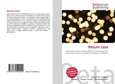 Buchcover von Return Loss