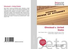 Olmstead v. United States kitap kapağı