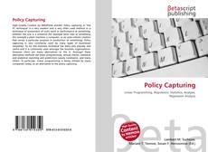 Policy Capturing kitap kapağı