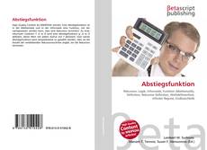 Abstiegsfunktion kitap kapağı