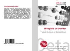 Théophile de Donder kitap kapağı