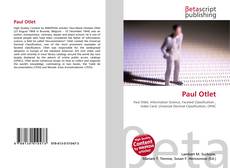 Buchcover von Paul Otlet
