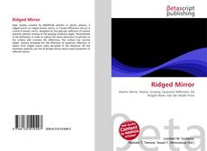 Ridged Mirror kitap kapağı