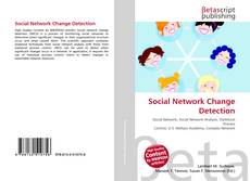 Social Network Change Detection kitap kapağı