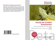 Society for Creative Anachronism kitap kapağı