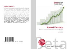 Buchcover von Pooled Variance