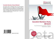 Buchcover von Socialist Workers Party (Britain)