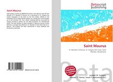 Saint Maurus kitap kapağı