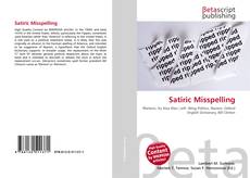 Buchcover von Satiric Misspelling