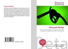 Bookcover of Vacuum Pump