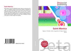 Buchcover von Saint Monica