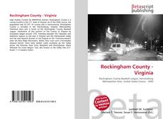 Couverture de Rockingham County - Virginia