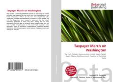 Portada del libro de Taxpayer March on Washington