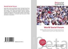 Обложка World Social Forum