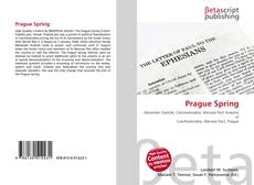 Bookcover of Prague Spring