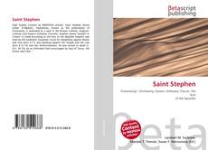 Portada del libro de Saint Stephen