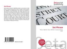 Portada del libro de Set Phrase