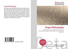 Portada del libro de Trope (Philosophy)