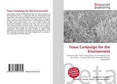Texas Campaign for the Environment kitap kapağı