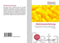 Portada del libro de Abstinenzerscheinung