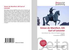 Portada del libro de Simon de Montfort, 6th Earl of Leicester