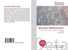 Operation (Mathematics)的封面