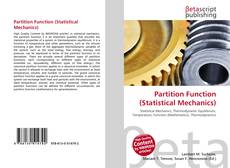 Partition Function (Statistical Mechanics) kitap kapağı