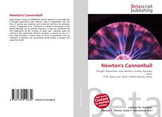 Capa do livro de Newton's Cannonball 