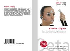 Capa do livro de Robotic Surgery 