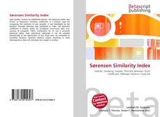 Portada del libro de Sørensen Similarity Index