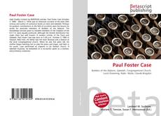 Portada del libro de Paul Foster Case