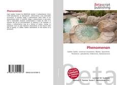 Portada del libro de Phenomenon