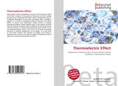 Portada del libro de Thermoelectric Effect
