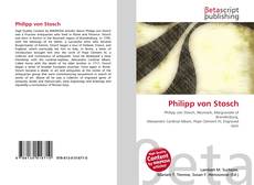 Couverture de Philipp von Stosch