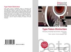 Couverture de Type-Token Distinction