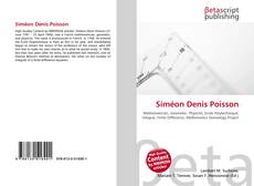 Couverture de Siméon Denis Poisson