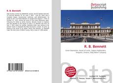 R. B. Bennett的封面
