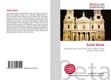 Couverture de Saint Anne