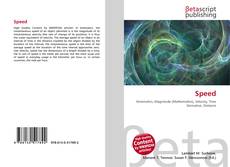 Speed kitap kapağı