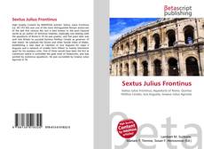 Capa do livro de Sextus Julius Frontinus 