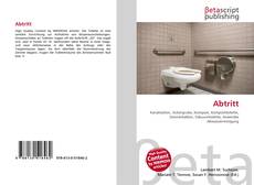 Capa do livro de Abtritt 